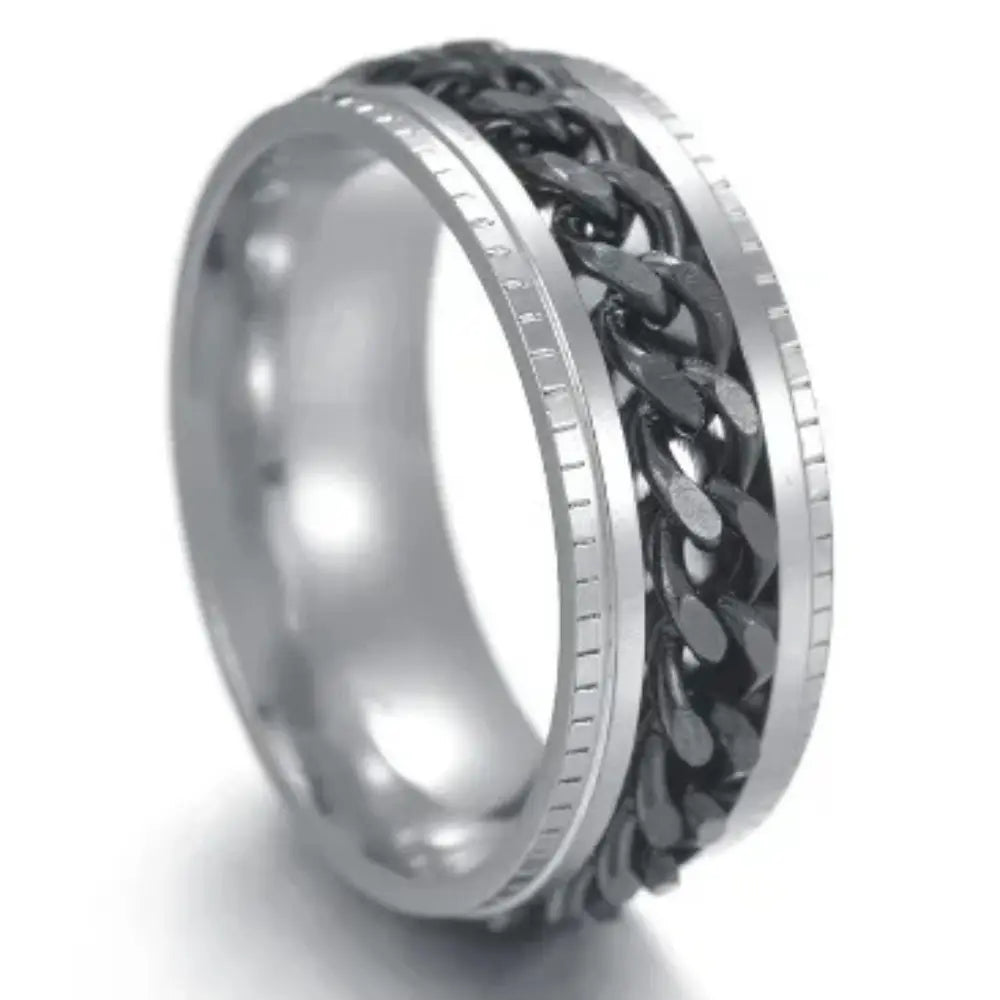 Drune | Drehbarer Spinring Für Herren