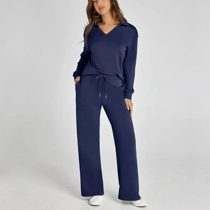 Drune | Damen Loungewear Satz mit Weiten Hosen