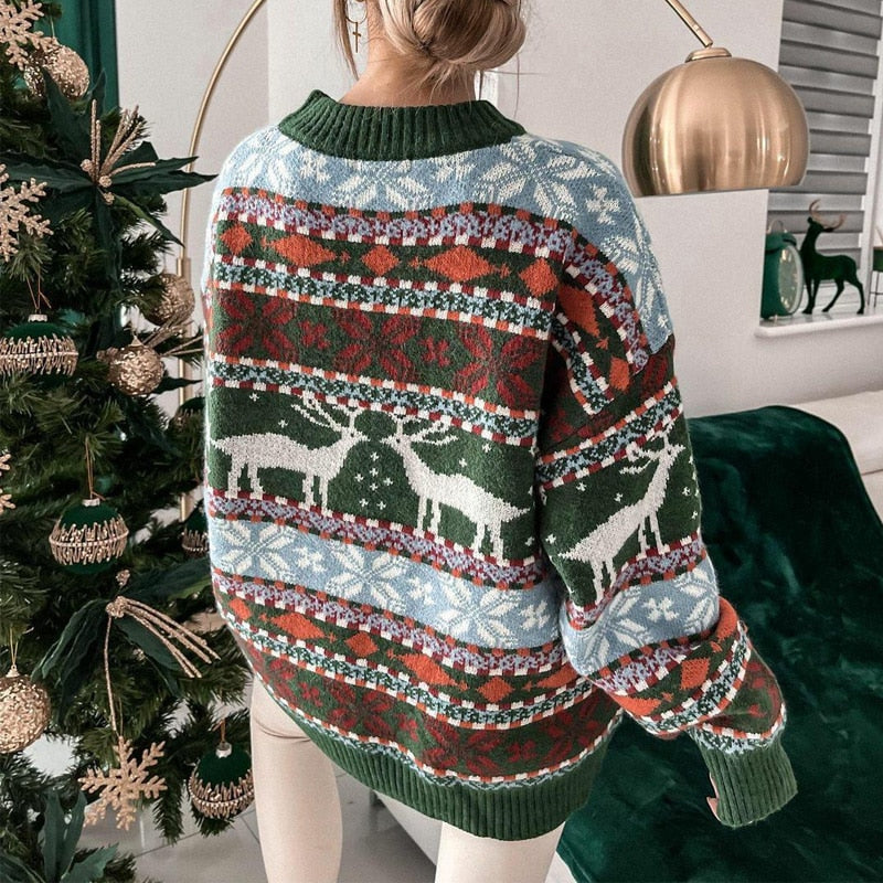 Drune | Rollkragenpullover für Frauen Weihnachten