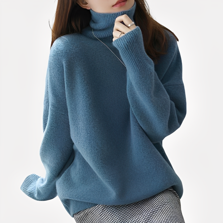 Drune | Eleganter und legerer Damen Rollkragenpullover