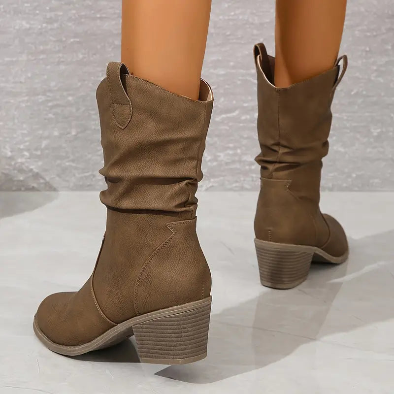 Drune | Western Halbhohe Stiefel