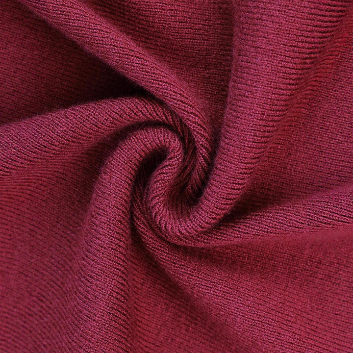 Damen-Rollkragenpullover, Strick, einfarbig