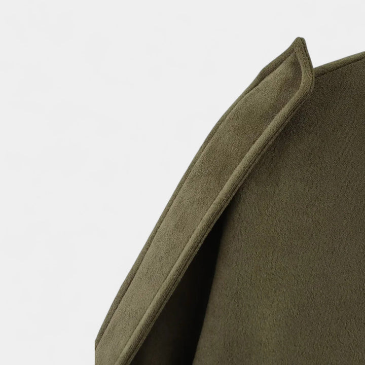 Drune | Modehaus - Damenjacke im Militärstil aus Wildlederimitat