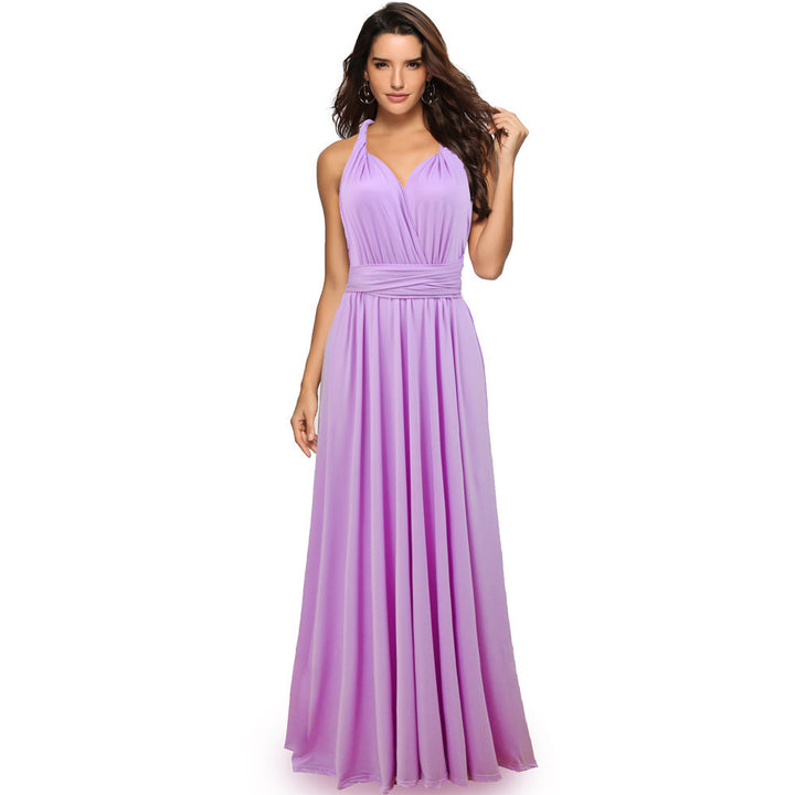 Drune | Kleid mit tiefem V-Ausschnitt und schmeichelnder Silhouette für Frauen