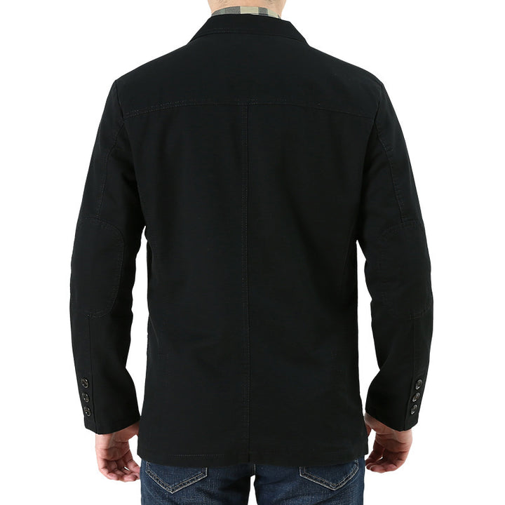 Herren Eleganter Leinenblazer Drune