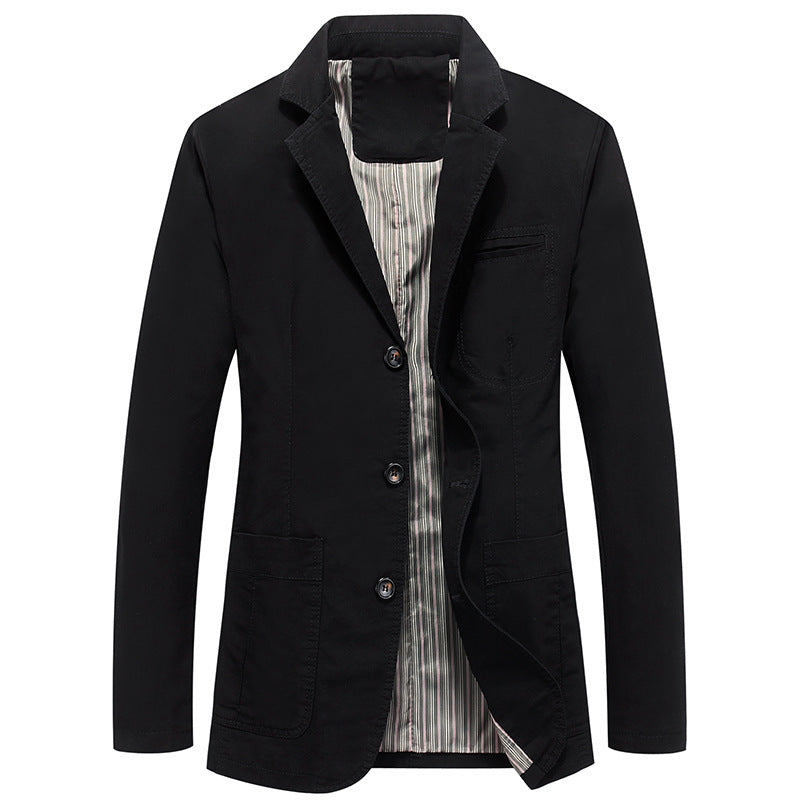 Herren Eleganter Leinenblazer Drune
