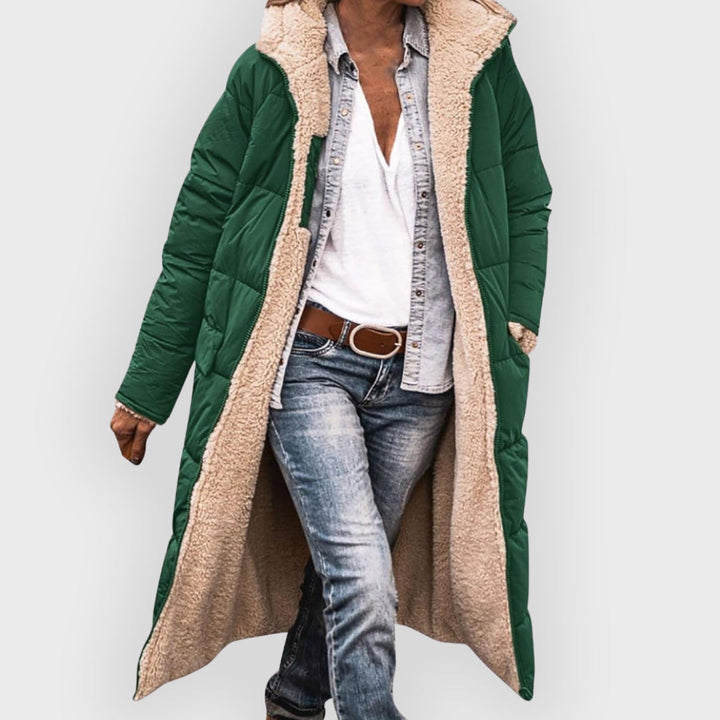 Drune | Longline Sherpa-gefütterter Puffer-Mantel