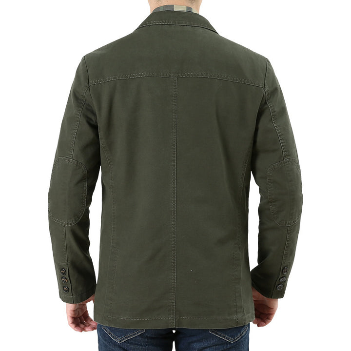 Herren Eleganter Leinenblazer Drune