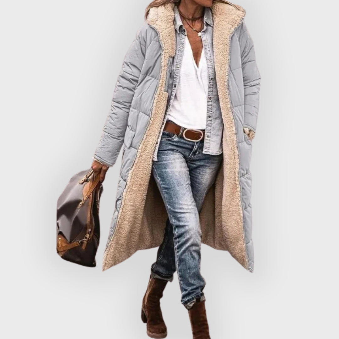 Drune | Longline Sherpa-gefütterter Puffer-Mantel