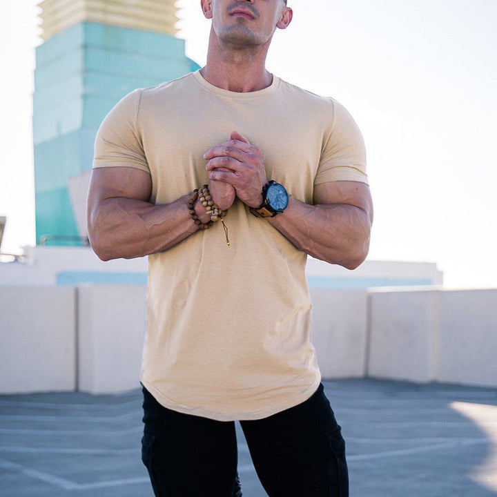 Herren Komfortables Fitness T-Shirt Drune