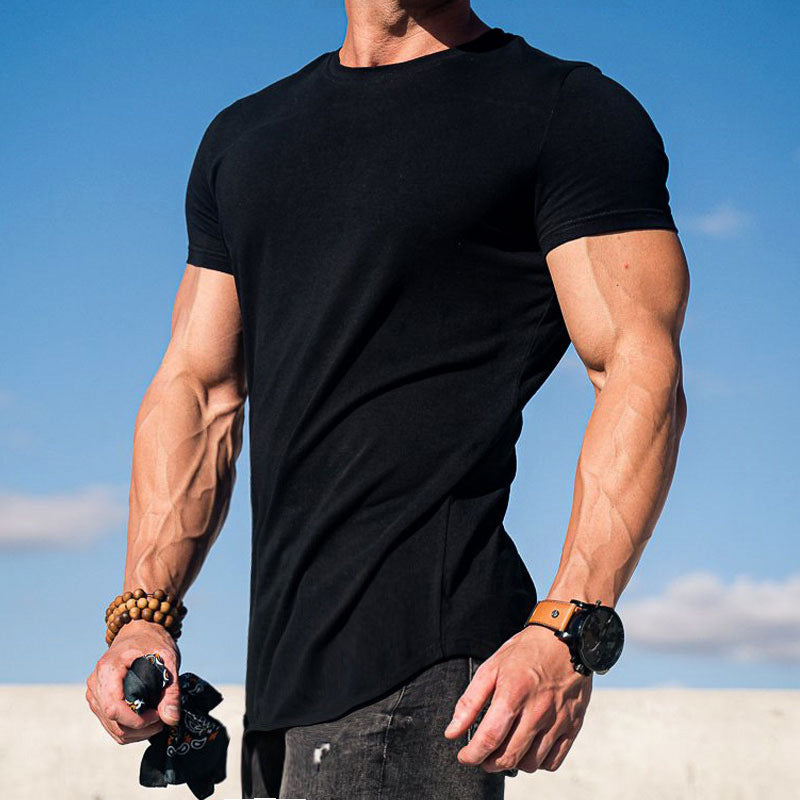 Herren Komfortables Fitness T-Shirt Drune