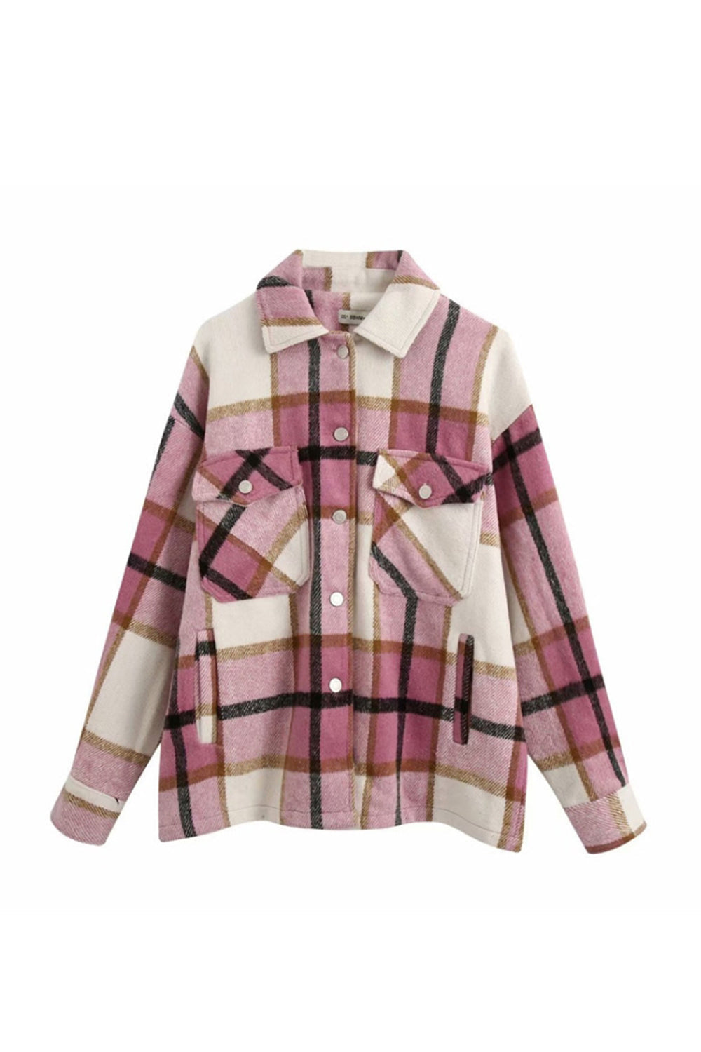 Drune | Locker Tweed Karoshemd Mantel