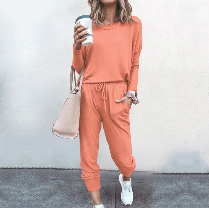 Damen Bequemer Jumpsuit mit elastischem Bund Drune