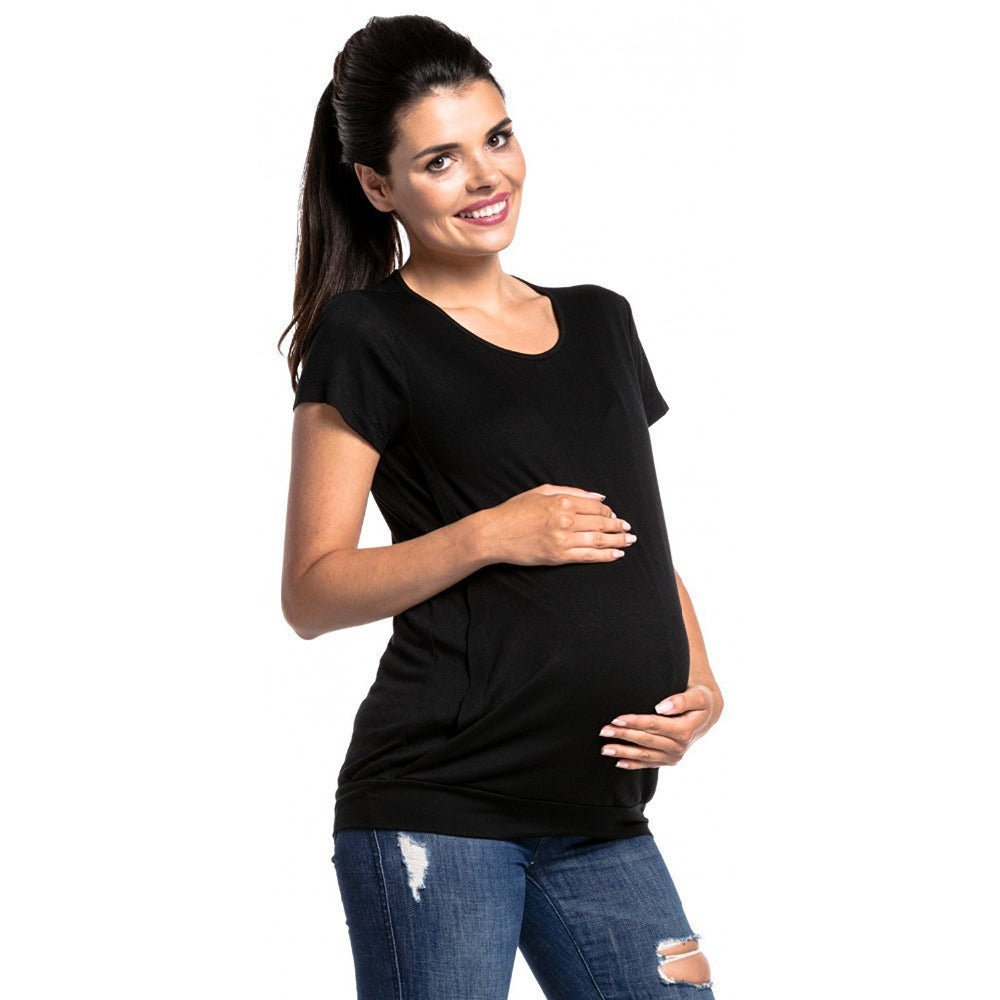 Damen Still-T-Shirt mit praktischem Stillzugang Drune