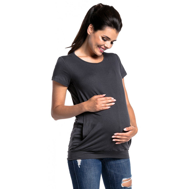 Damen Still-T-Shirt mit praktischem Stillzugang Drune