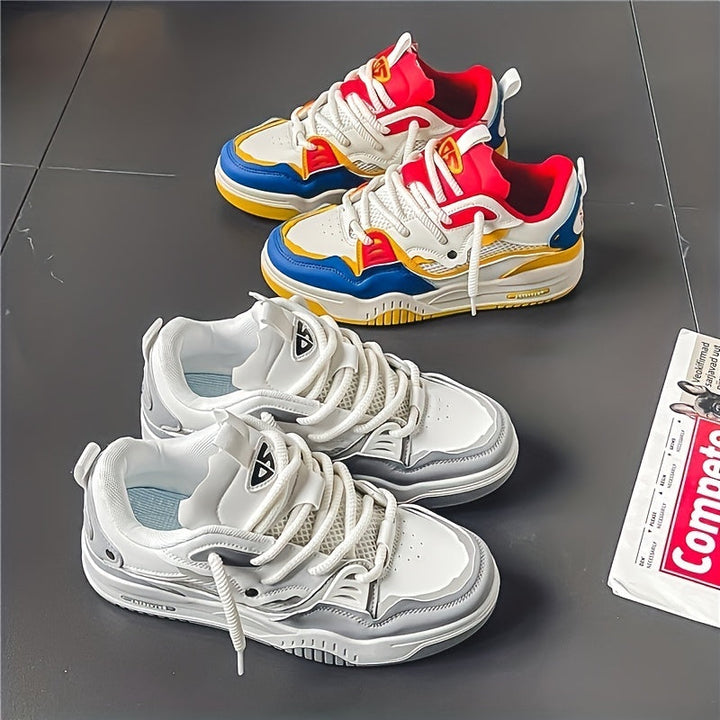 Drune | Herren Stilvolle Schnür Skate Sneaker mit