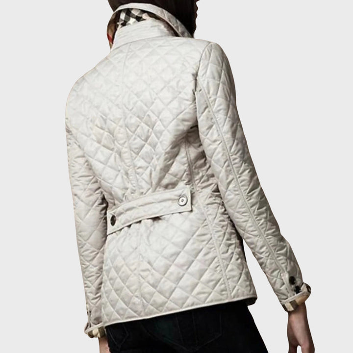 Drune | Casual Steppjacke mit umgeschlagenem Kragen