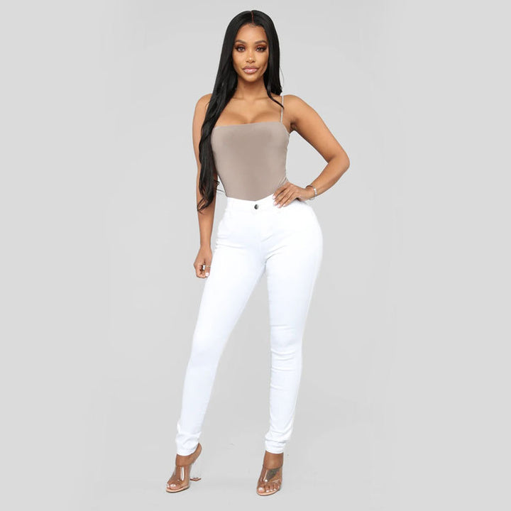 Damen Hochgeschnittene Sculpting-Skinny-Jeans mit formendem Hüftlift Drune