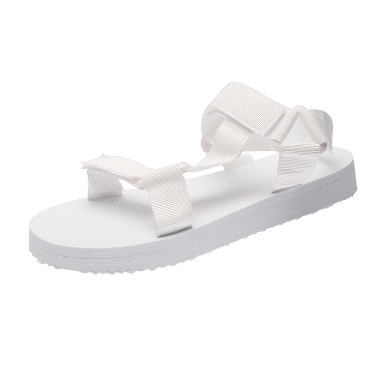 Damen Bequeme Riemensandalen mit verstellbaren Gurten Drune