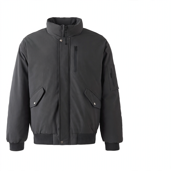 Herren-Daunenjacke, urbaner Stil, strapazierfähig