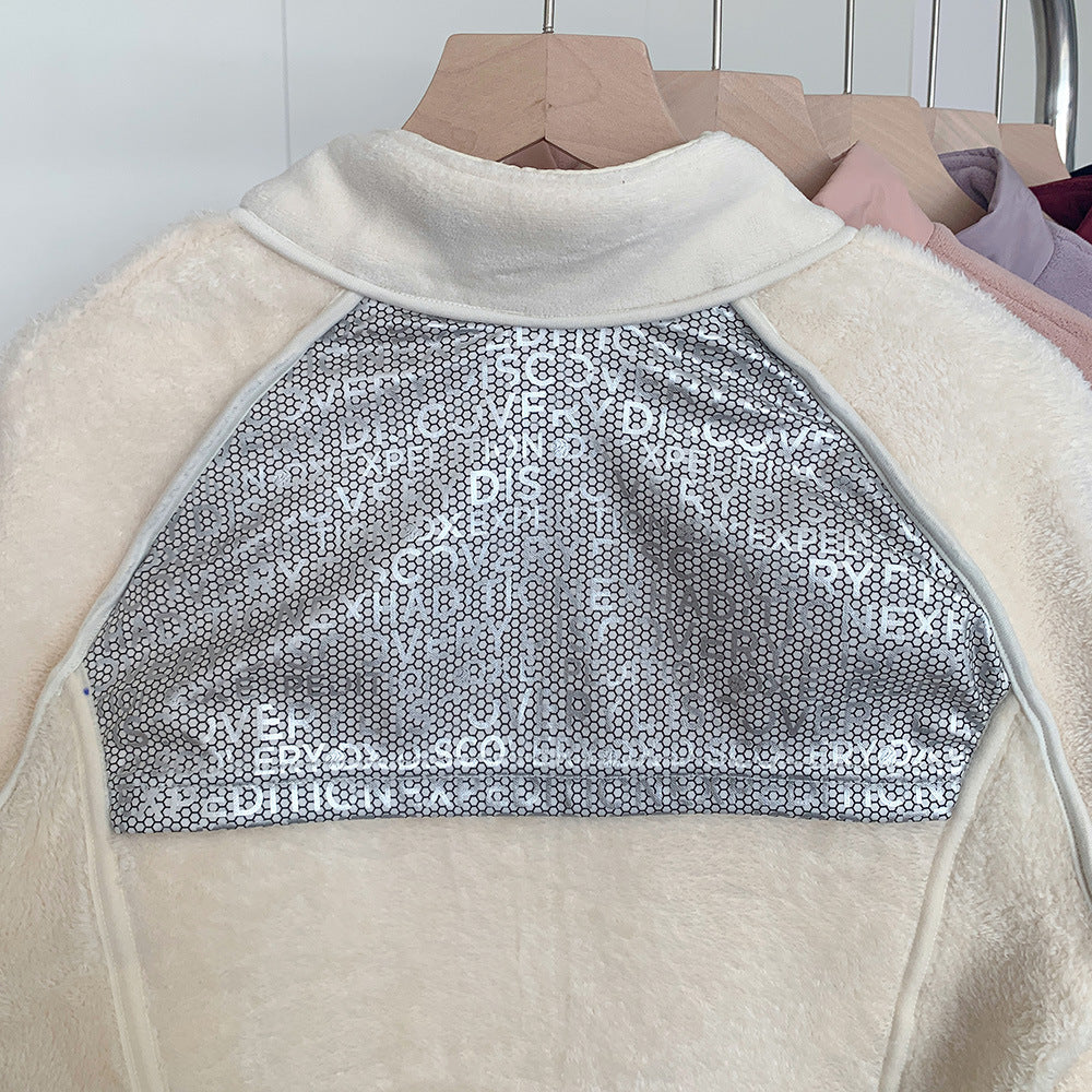 Sportliche Daunenjacke mit Graphen-Fleece-Futter