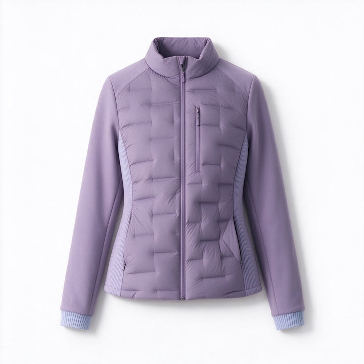 Schlanke Damen-Daunenjacke, Weißentendaunen, leicht und warm