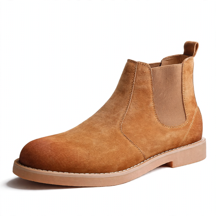 Herren-Chelsea-Boots, gefüttert, britischer Stil