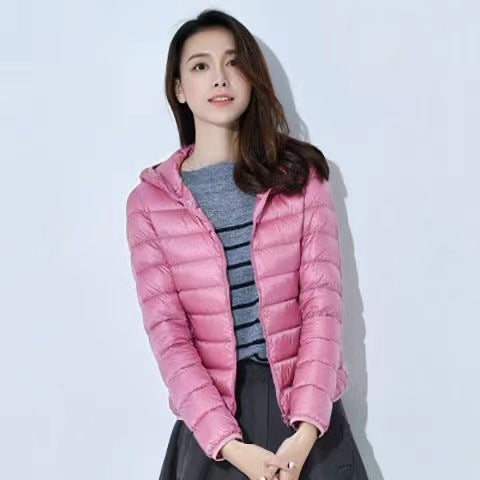 Leichte, taillierte Steppjacke