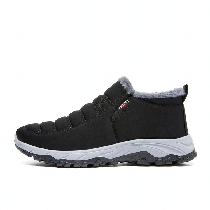 Gefütterte Unisex-Winterstiefel mit Wollmischfutter