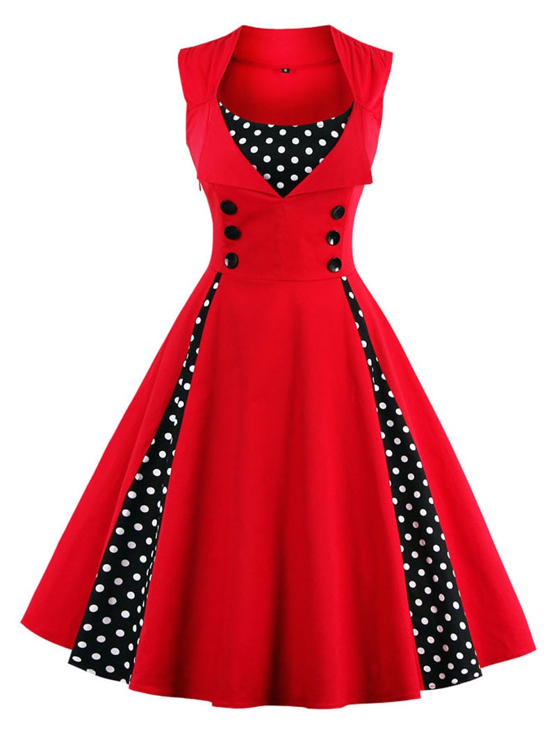 Drune | Retro Rockabilly Kleid