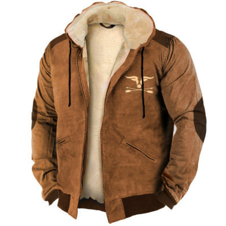 Drune | Hoodie Wollmix - Relaxed Fit Boho Stil
