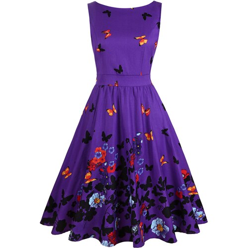 Drune | Guinguette Kleid Schmetterlinge