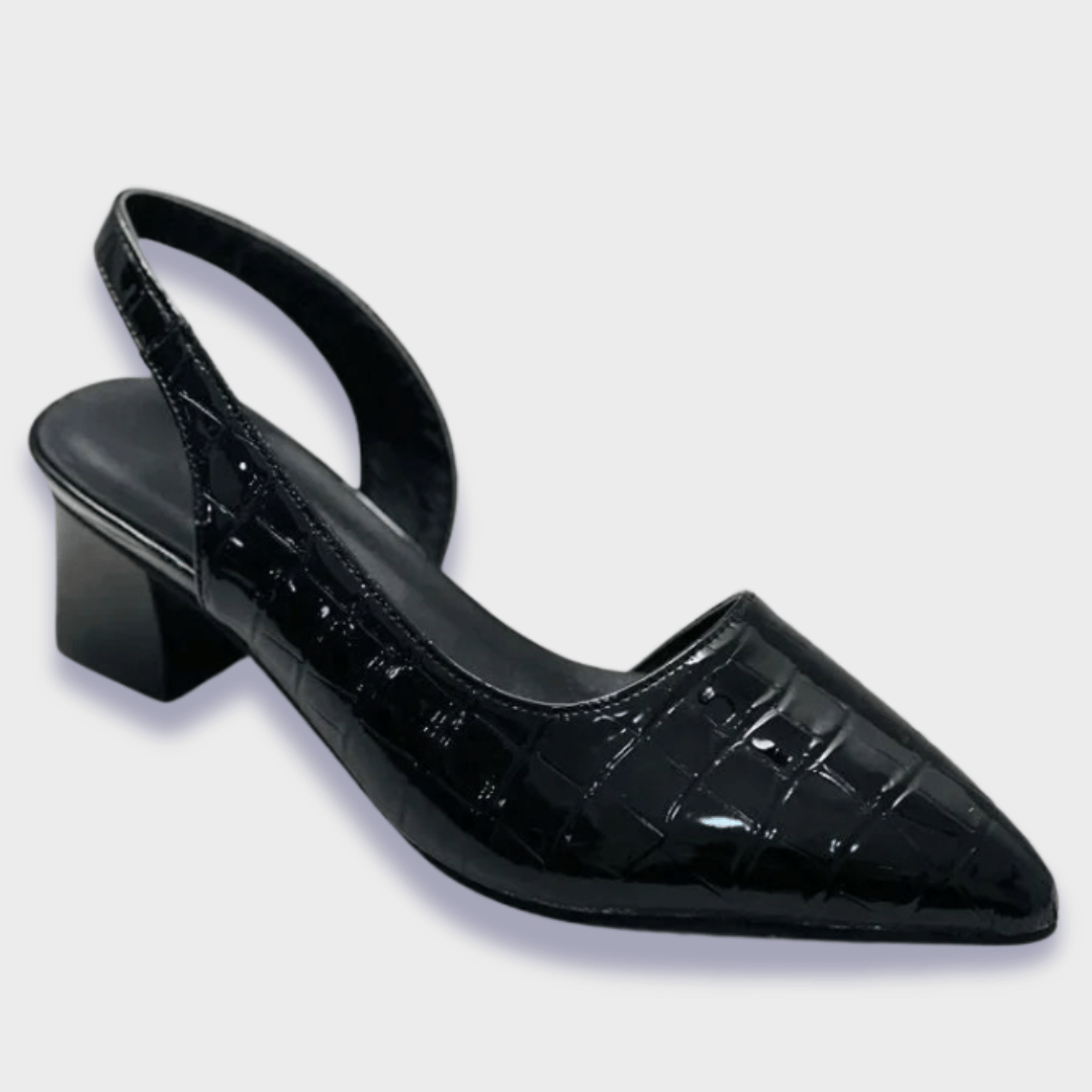 Premium Synthetikleder Orthopädische Pumps Drune
