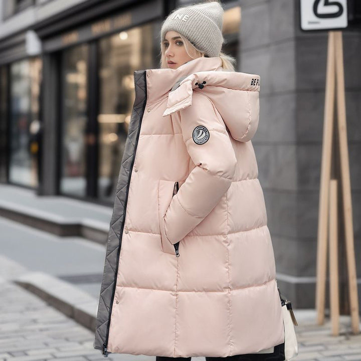 Drune | Stylische Kapuzen Baumwolljacke mit Ärmellogo