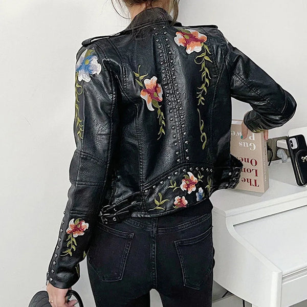 Drune | Blümchen Damenjacke