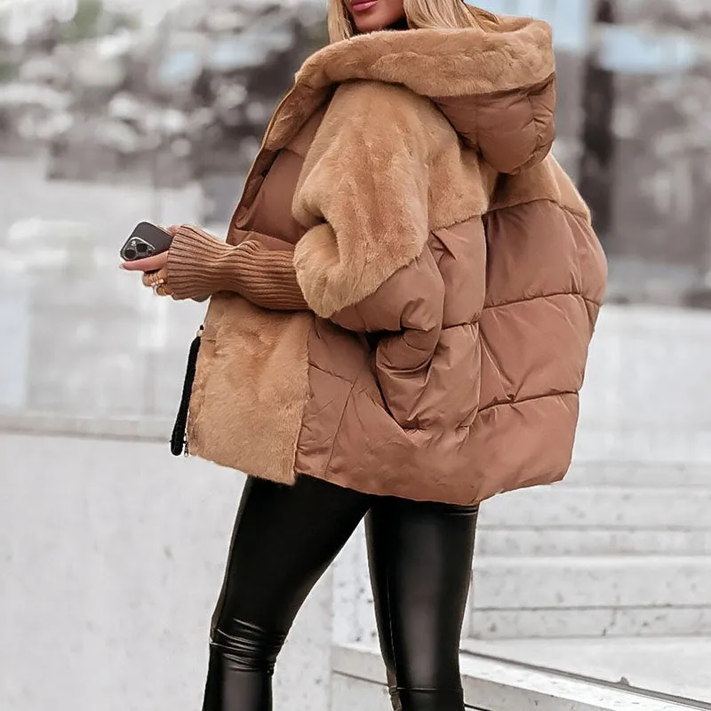 Drune | Damen Warme Jacke Winterstil