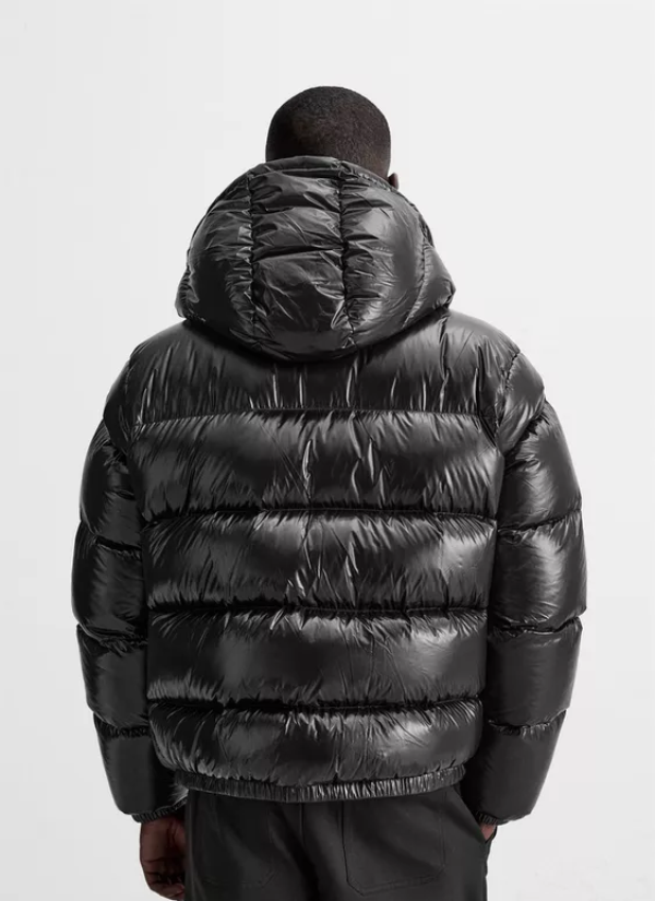 Drune | Daunen Pufferjacke - Warm & Leicht - Mit Kapuze & Hohem Kragen - 80% Entendaunenfüllung