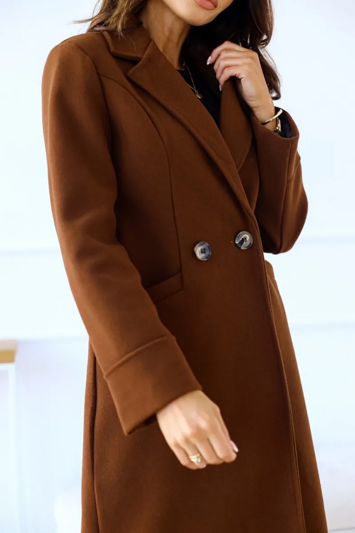 Drune | Klassischer Langer Trenchcoat mit