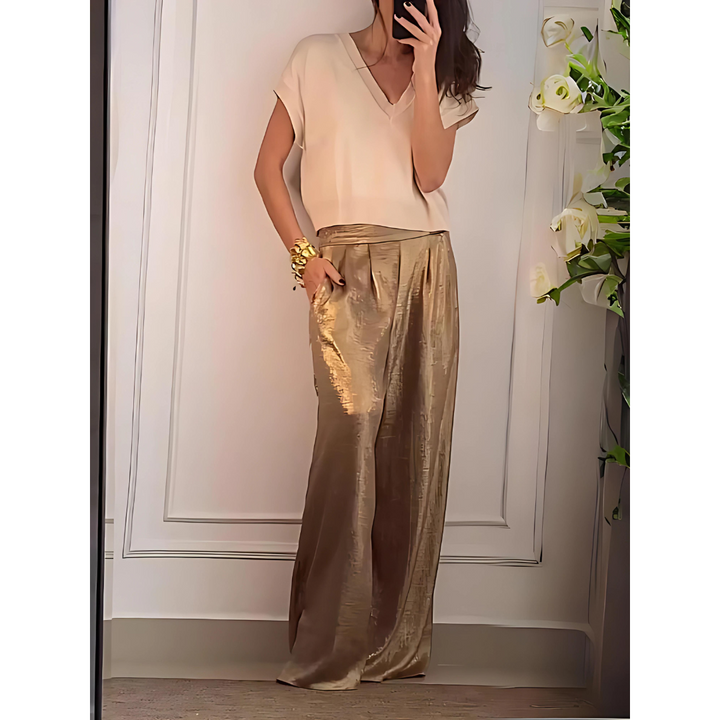 Drune | Elegante Hose mit Hohem Bund