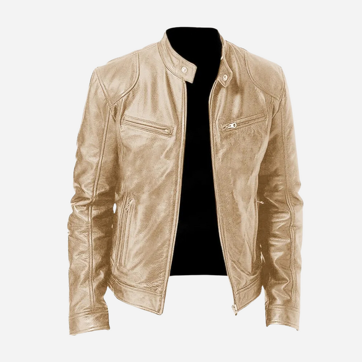 Drune | Stylische Moto-Lederjacke