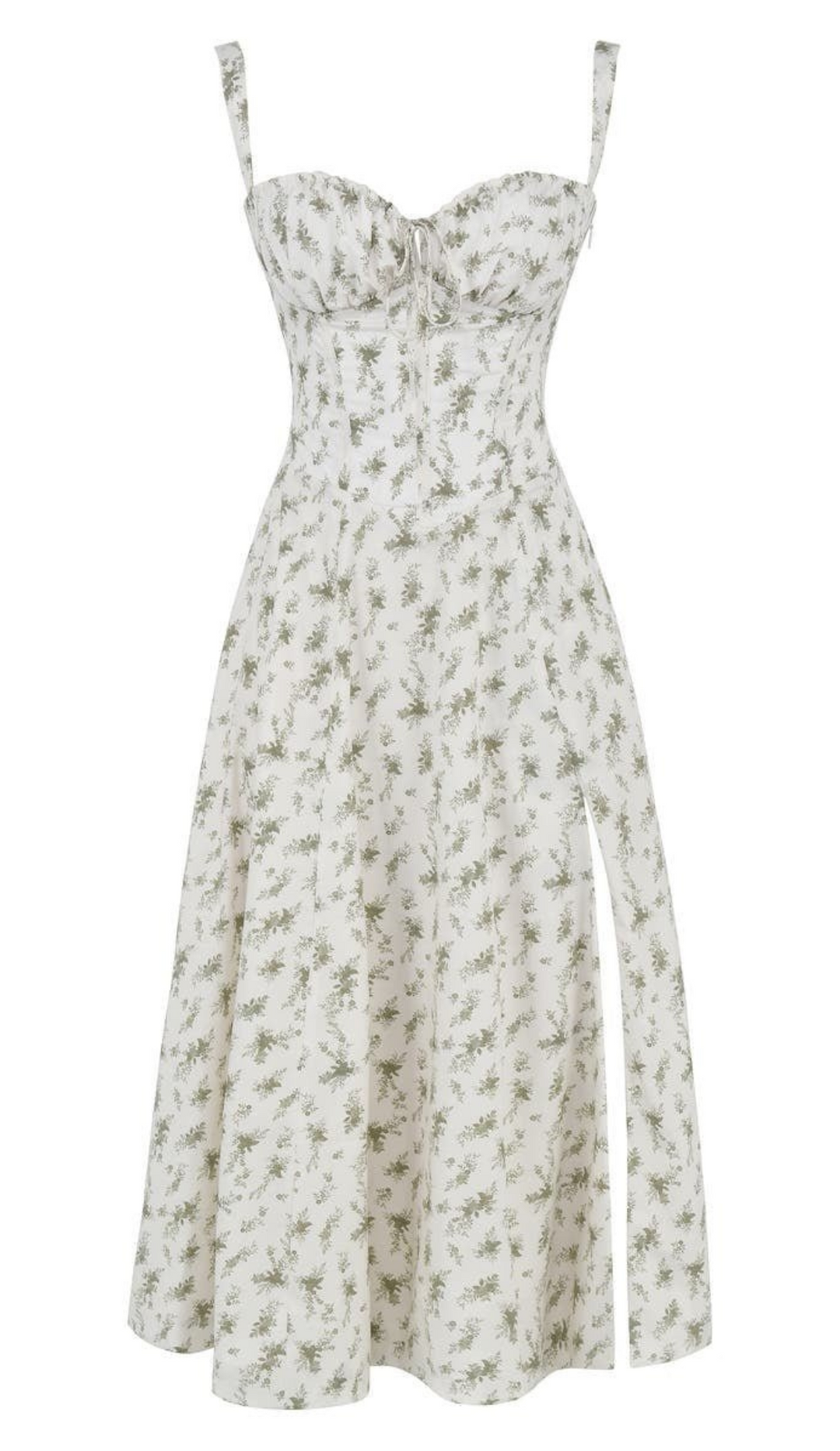 Drune | Blumen Kleid für Frauen Midi