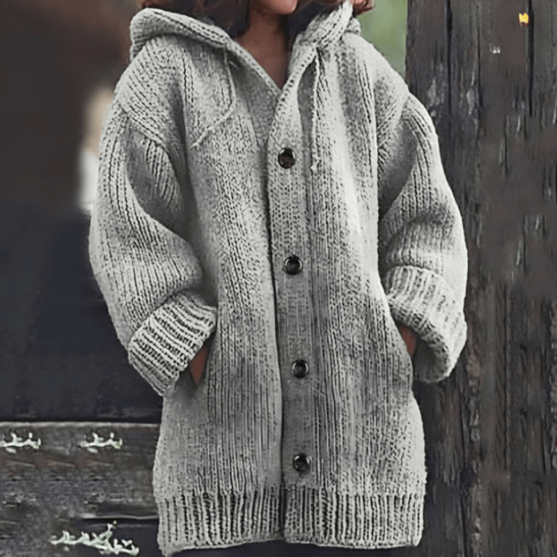 Drune | Chic Weiche Strickjacke