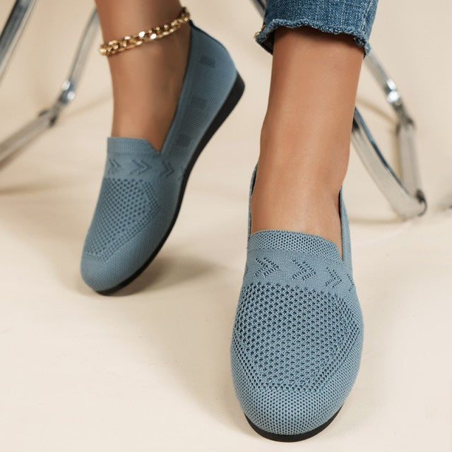 Drune | Blaue Atmungsaktive Netzschuhe