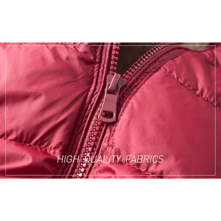 Drune | Steppjacke Leicht mit Kapuze Warm Gefüttert Lässige Passform