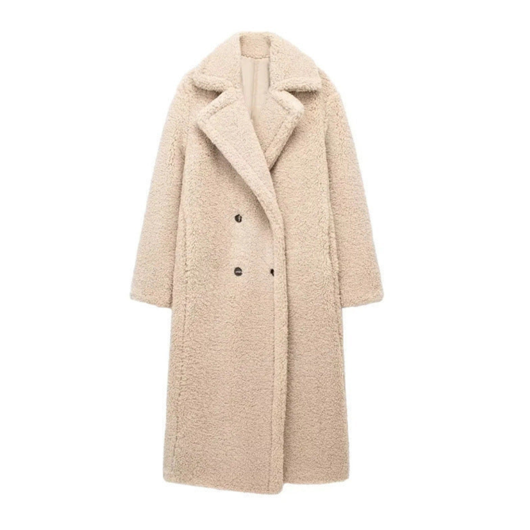 Drune | Lange und warme Fleecejacke