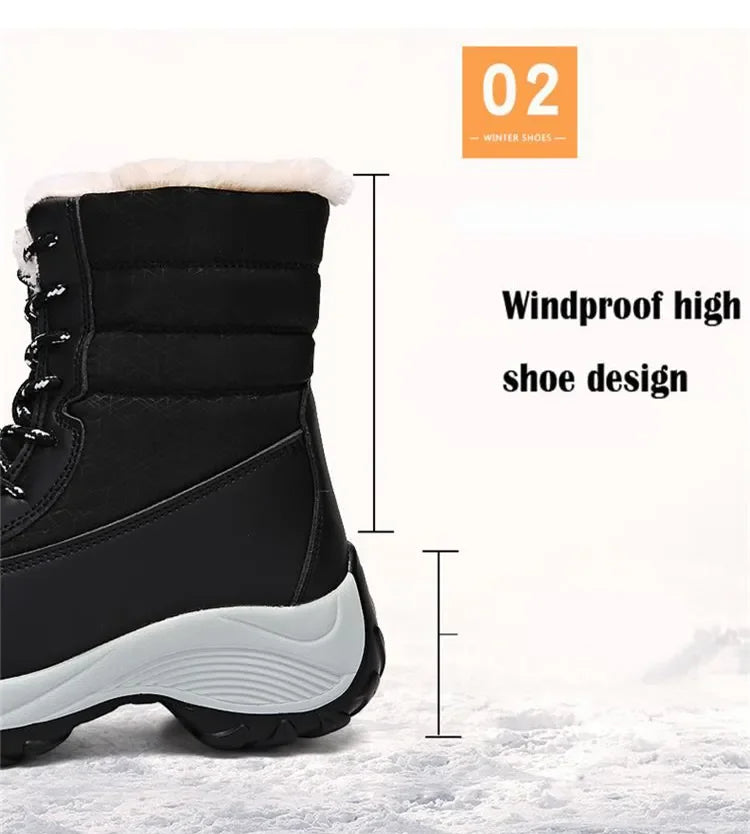 Drune | IMKE: der perfekte Winterschuh mit Warmfutter für Damen
