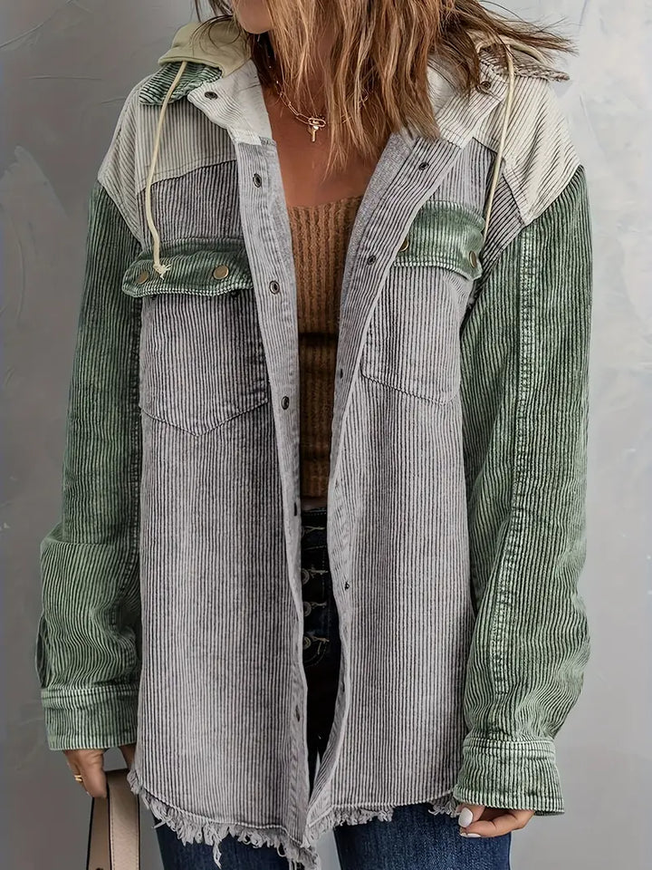 Mühelos und trendige Jacke