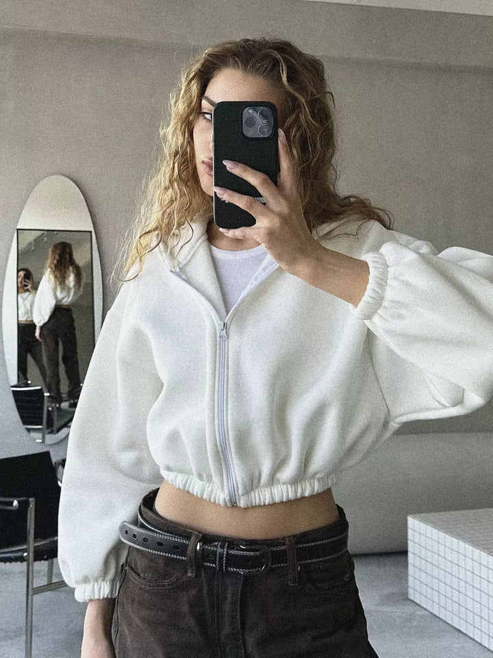 Drune | Casual, lightweight, short sports hoodie jacket