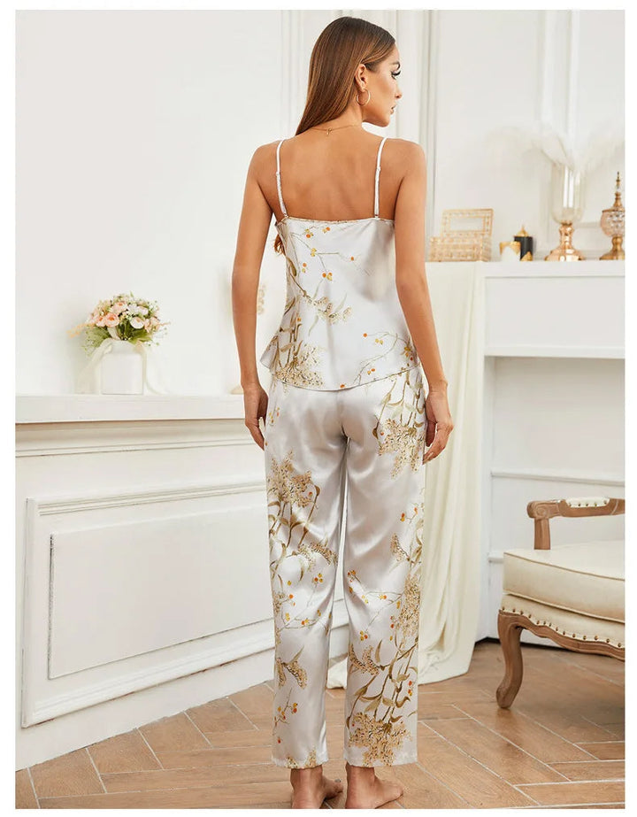 Drune | Satin Lounge Set