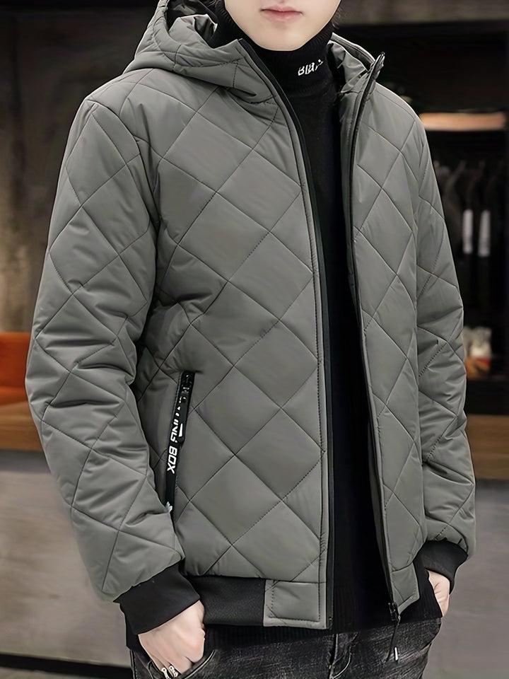 Drune | Winterjacke mit Kapuze für Herren - Perfekt für Outdoor-Aktivitäten